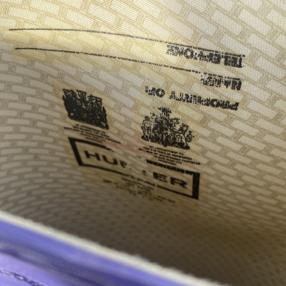 Hunter Purple Rain Boot Women’s size 5m / 6f - Picture 15 of 16